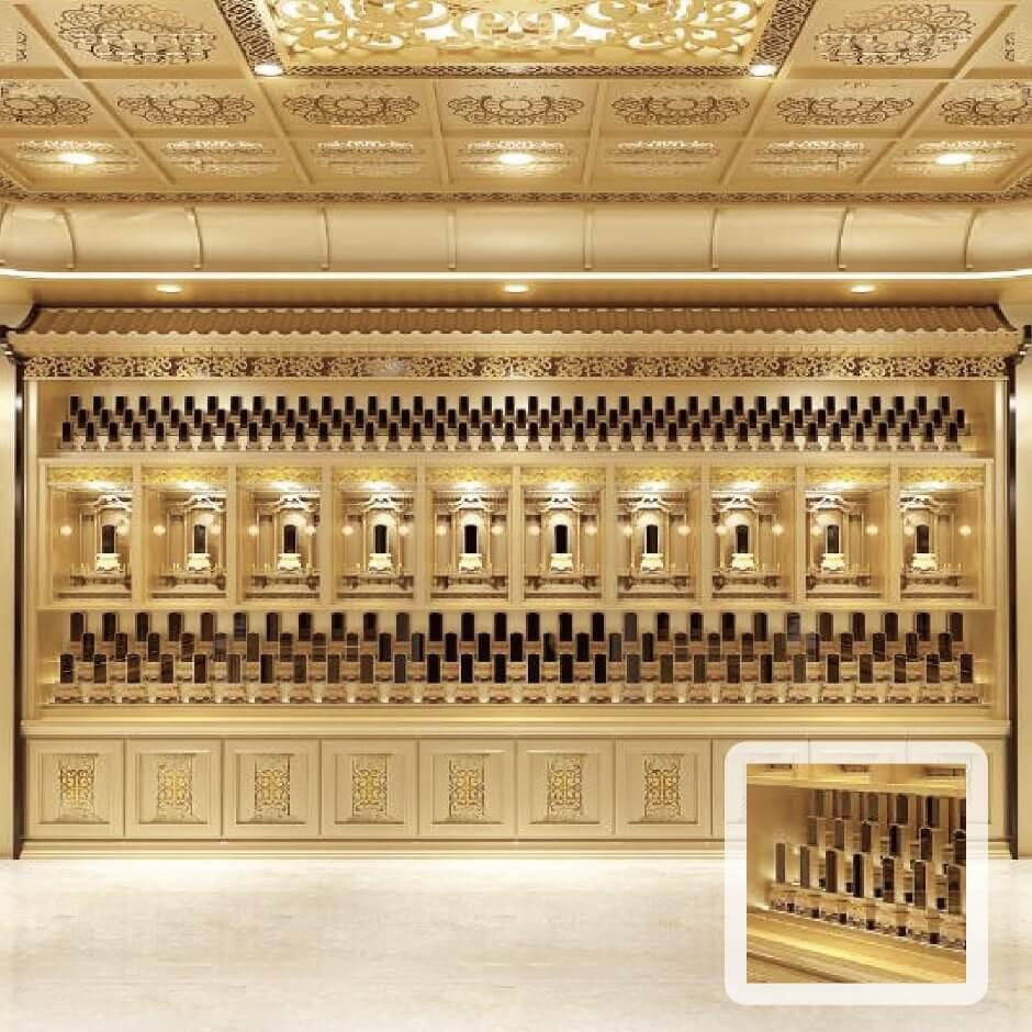 牌位、獨立門牌、獨立包廂、專人祭祀